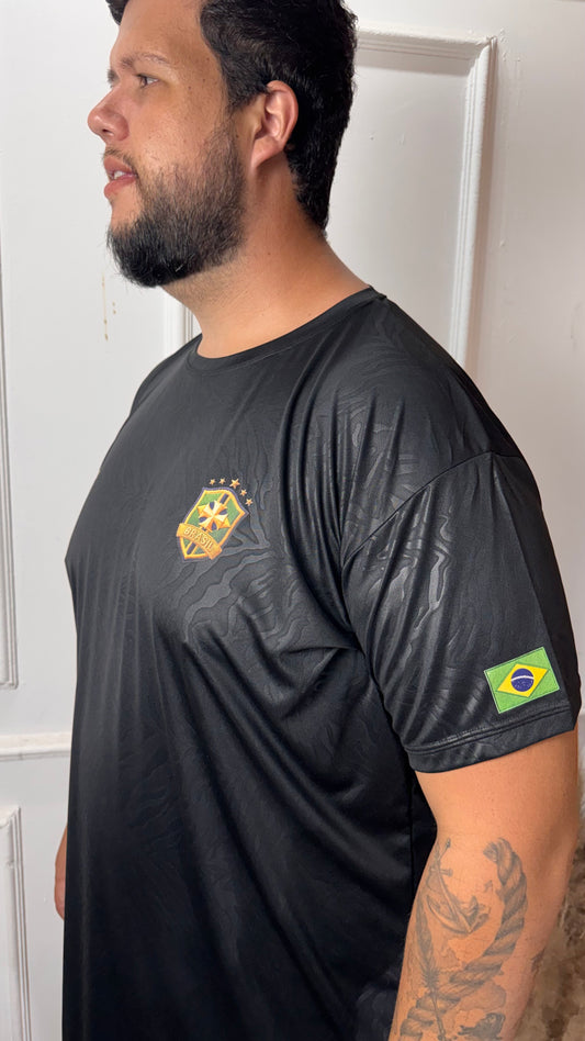 Camisa Brasil Preta - Trybuteha
