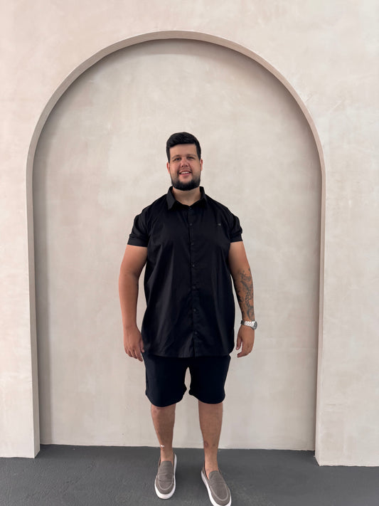 Camisa Social Titan - Preta