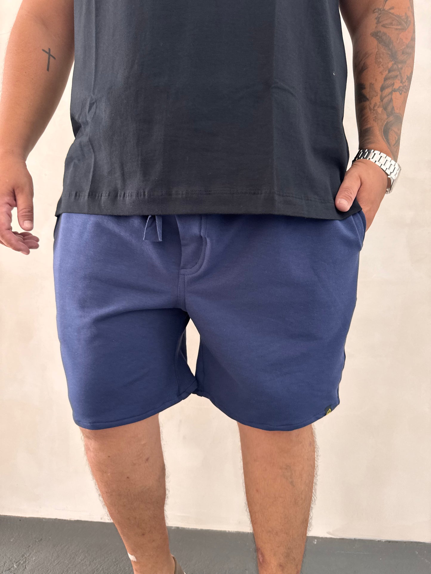 Short Moletinho Titan - Azul