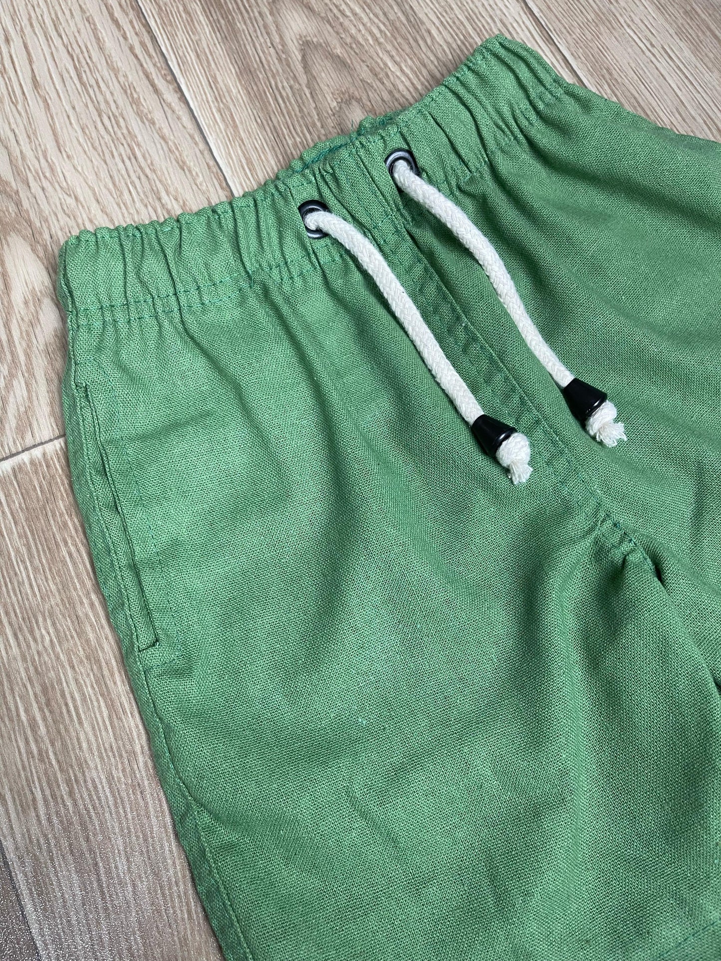 SHORT LINHO VERDE KIDS