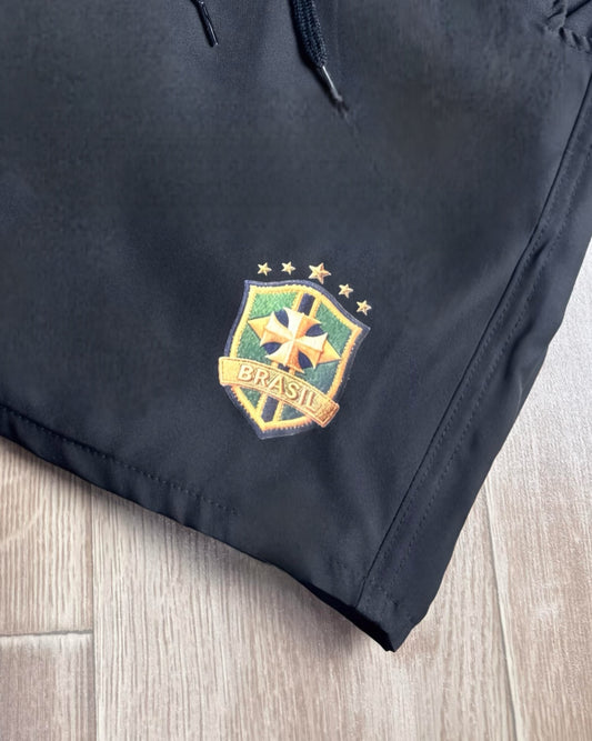 Short tactel preto BRASIL