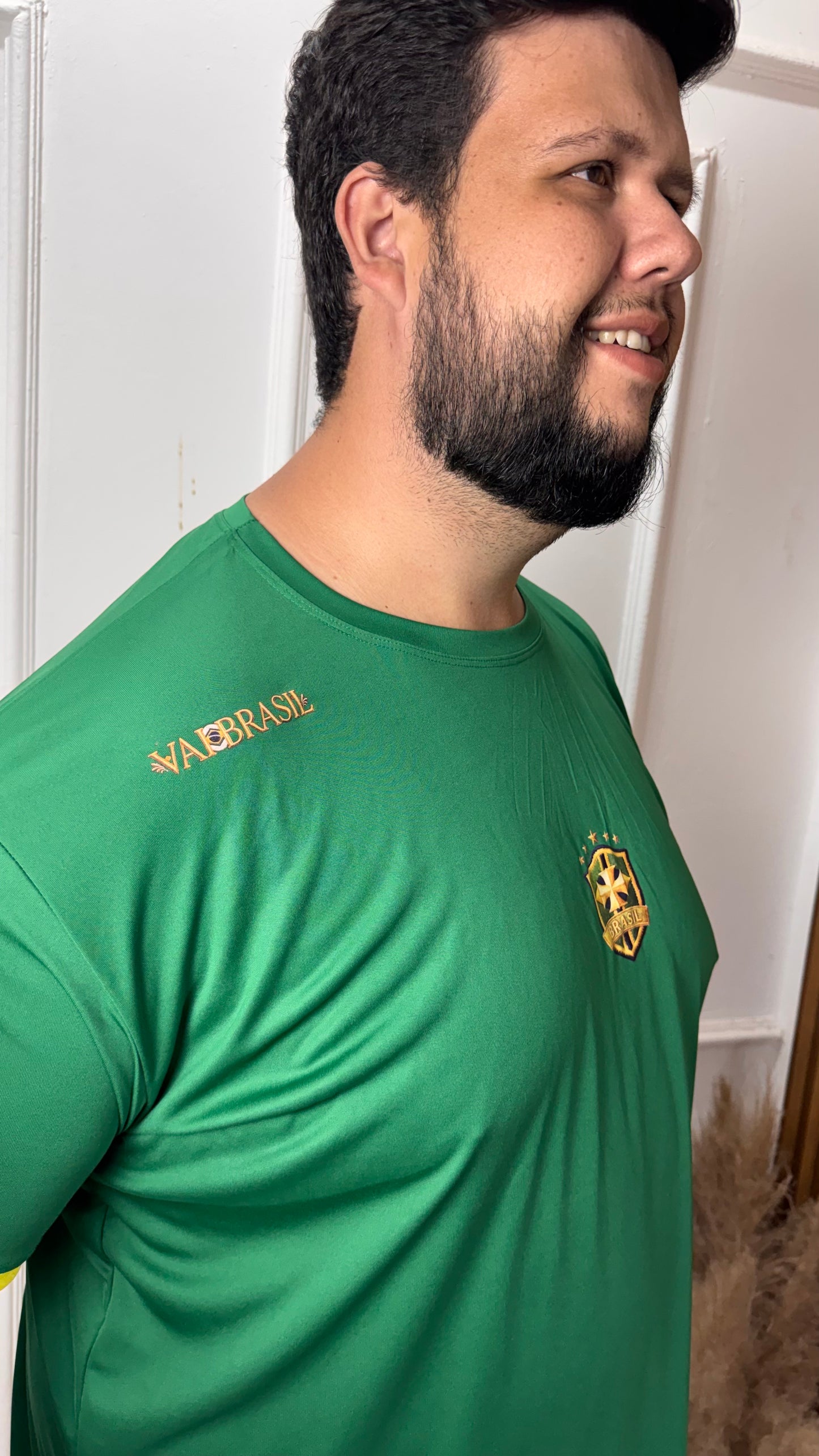 Camisa Brasil Verde