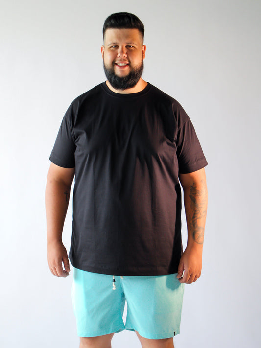 SHORT TACTEL VERDE ÁGUA PLUS SIZE