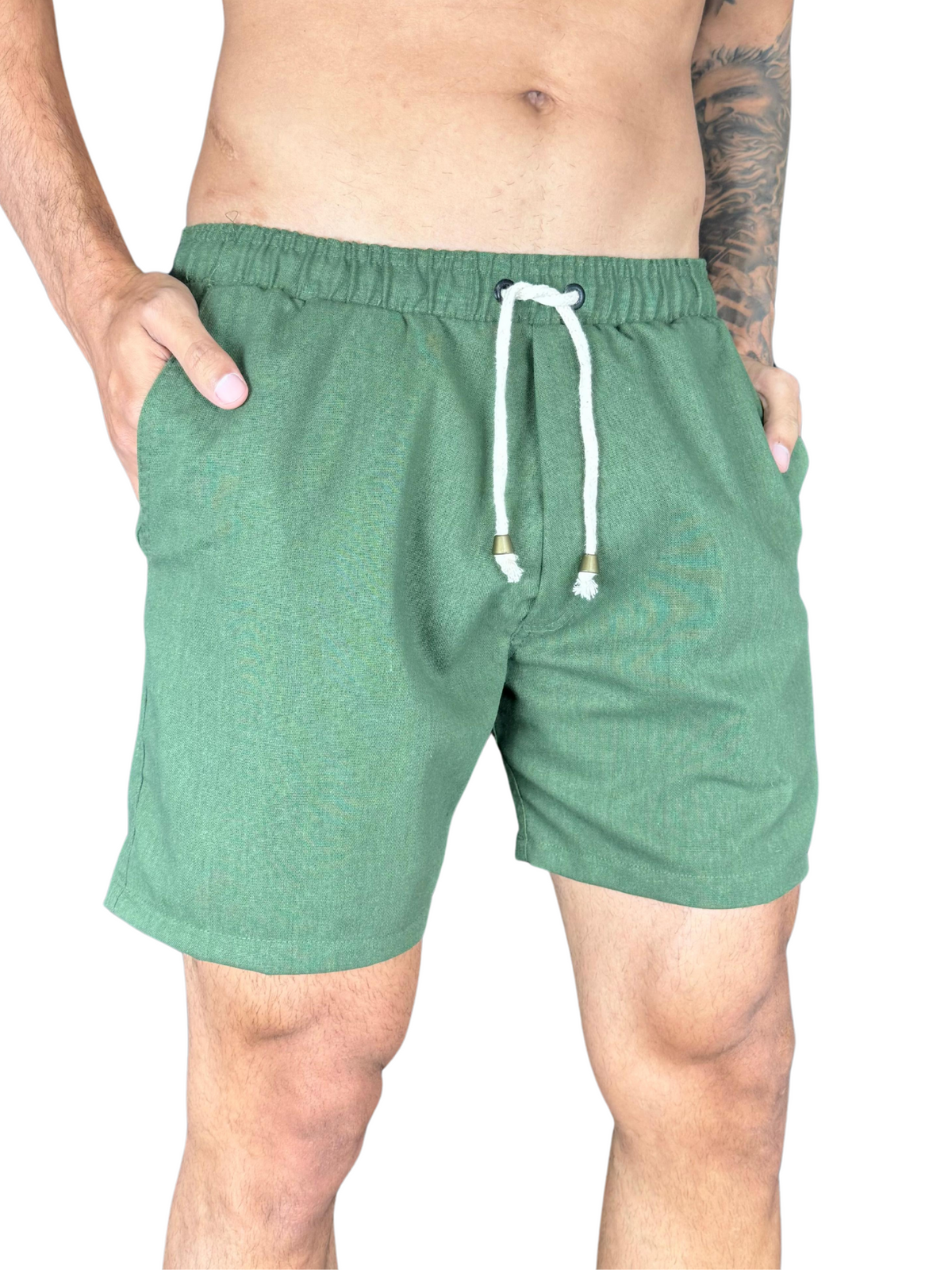 SHORT LINHO VERDE