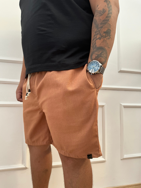 SHORT LINHO DOCE DE LEITE PLUS SIZE