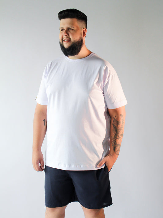 SHORT LINHO AZUL MARINHO - PLUS SIZE