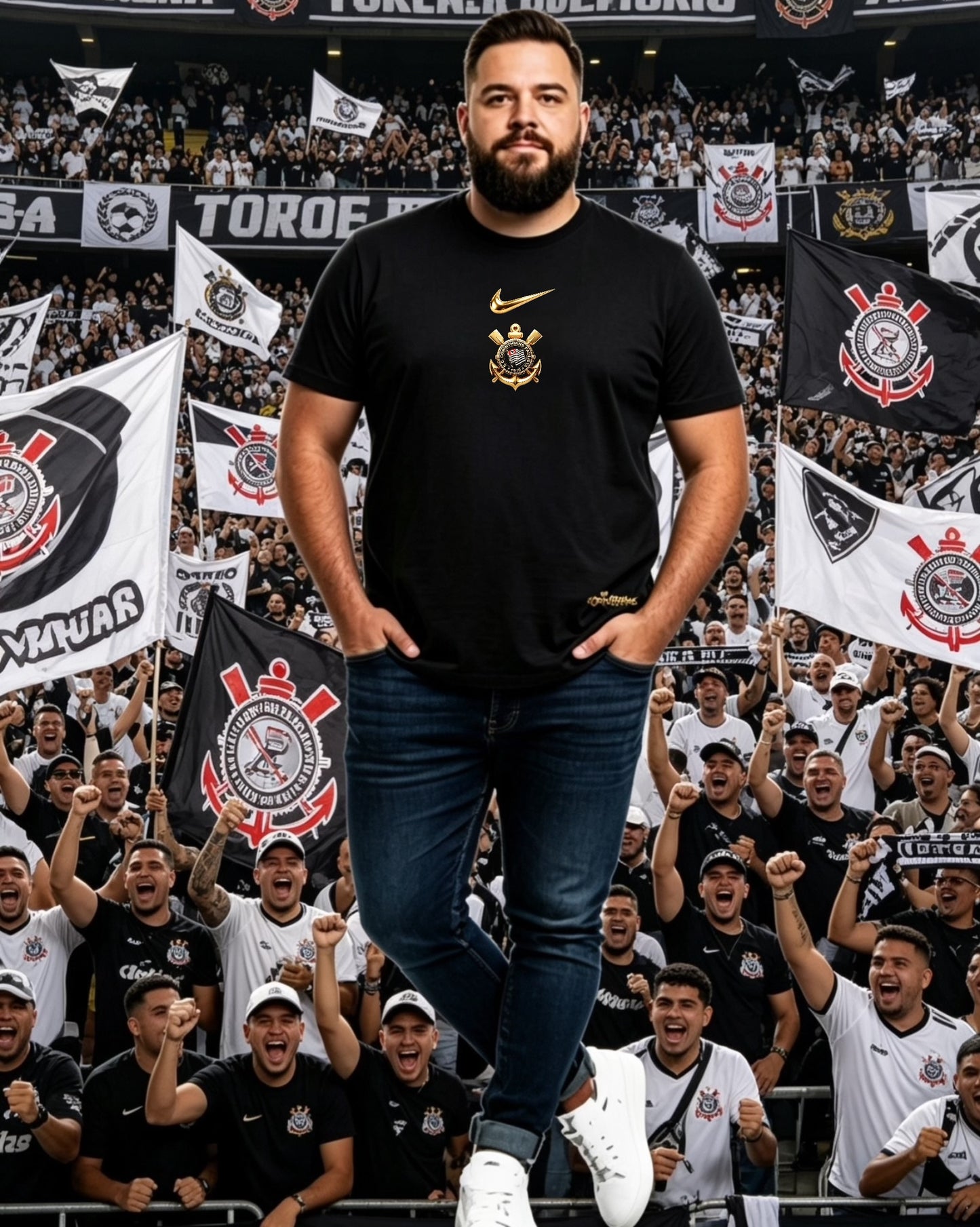 Combo especial-3 camisas do Corinthians