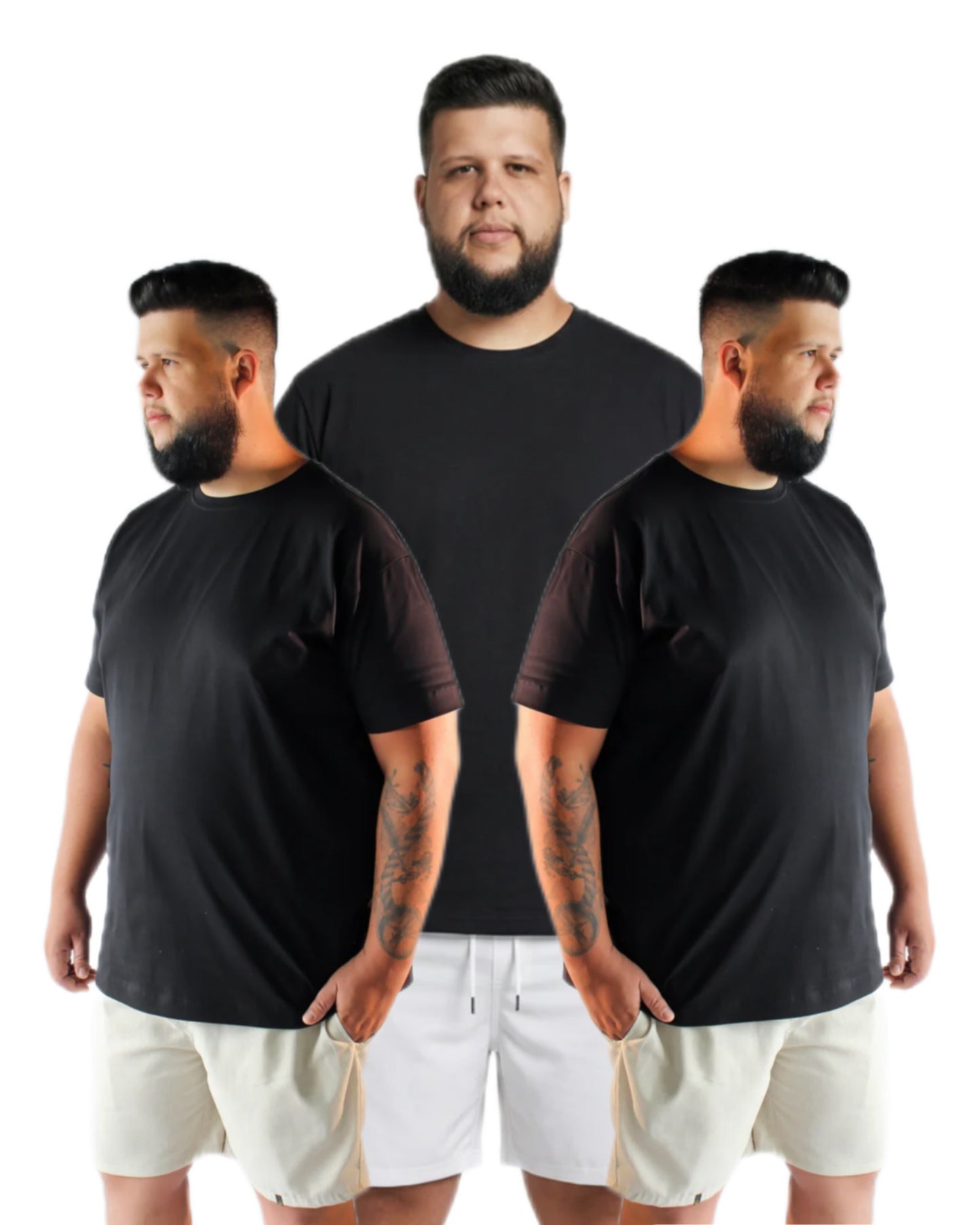 Combo especial-3 básicas plus size