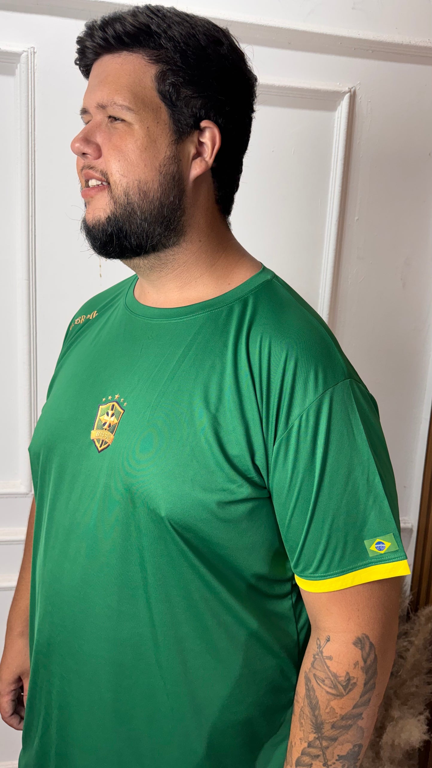 Camisa Brasil Verde