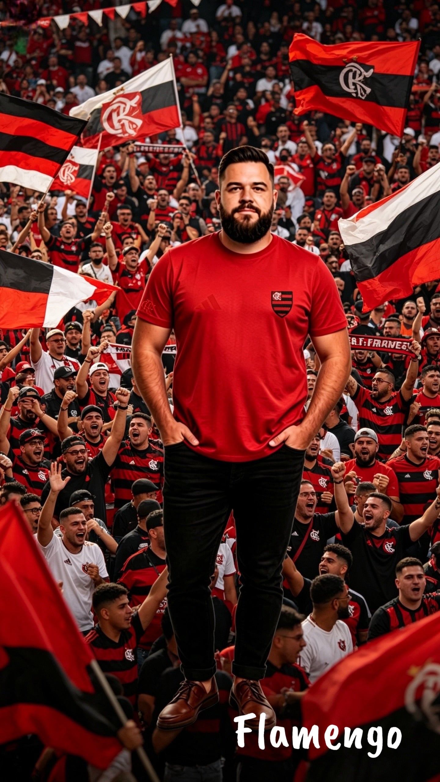 Flamengo-vermelha