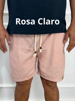 KIT 2 SHORTS DE LINHO CASUAL PLUS MASCULINO 199,90 - ESCOLHA AS CORES