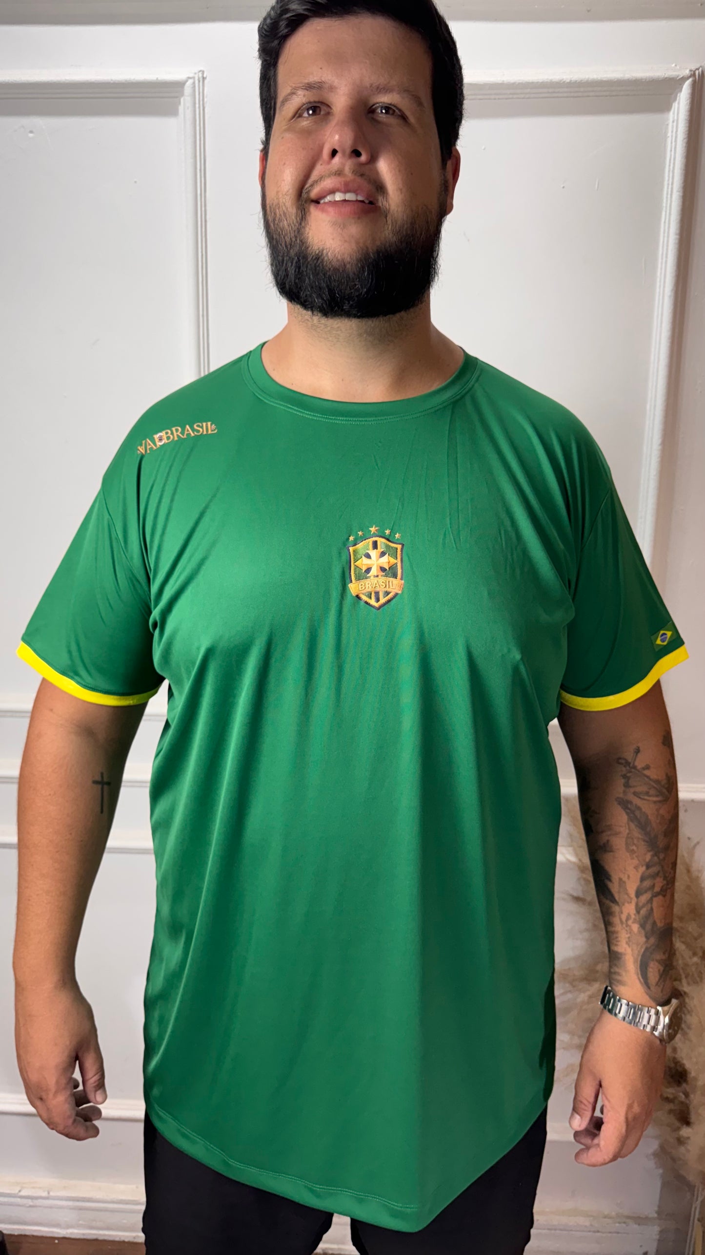 Camisa Brasil Verde
