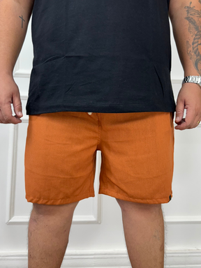 SHORT LINHO CARAMELO PLUS SIZE