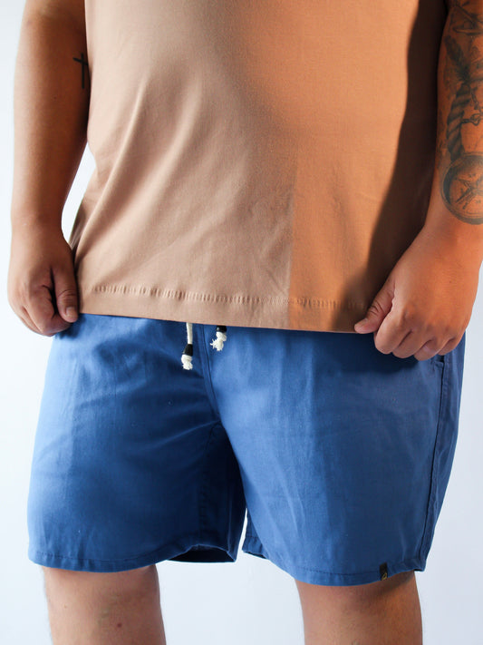 SHORT LINHO AZUL JEANS - PLUS SIZE