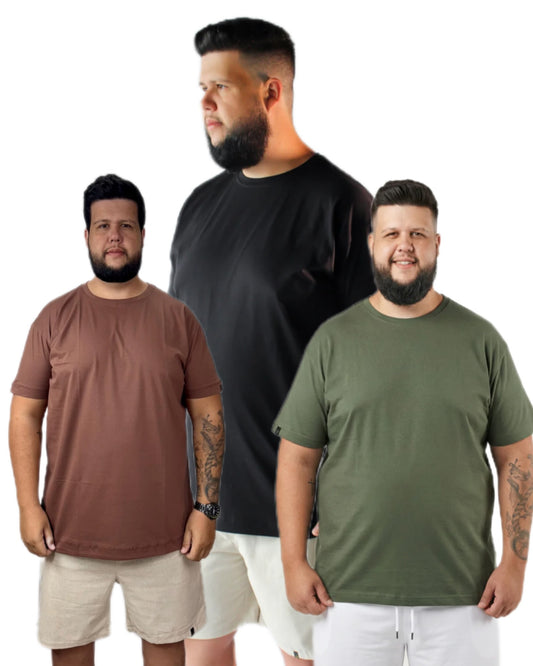 COMBO ESPECIAL - 3 BÁSICAS PLUS SIZE