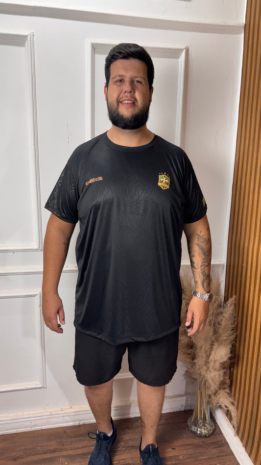 Camisa Brasil Preta - Trybuteha