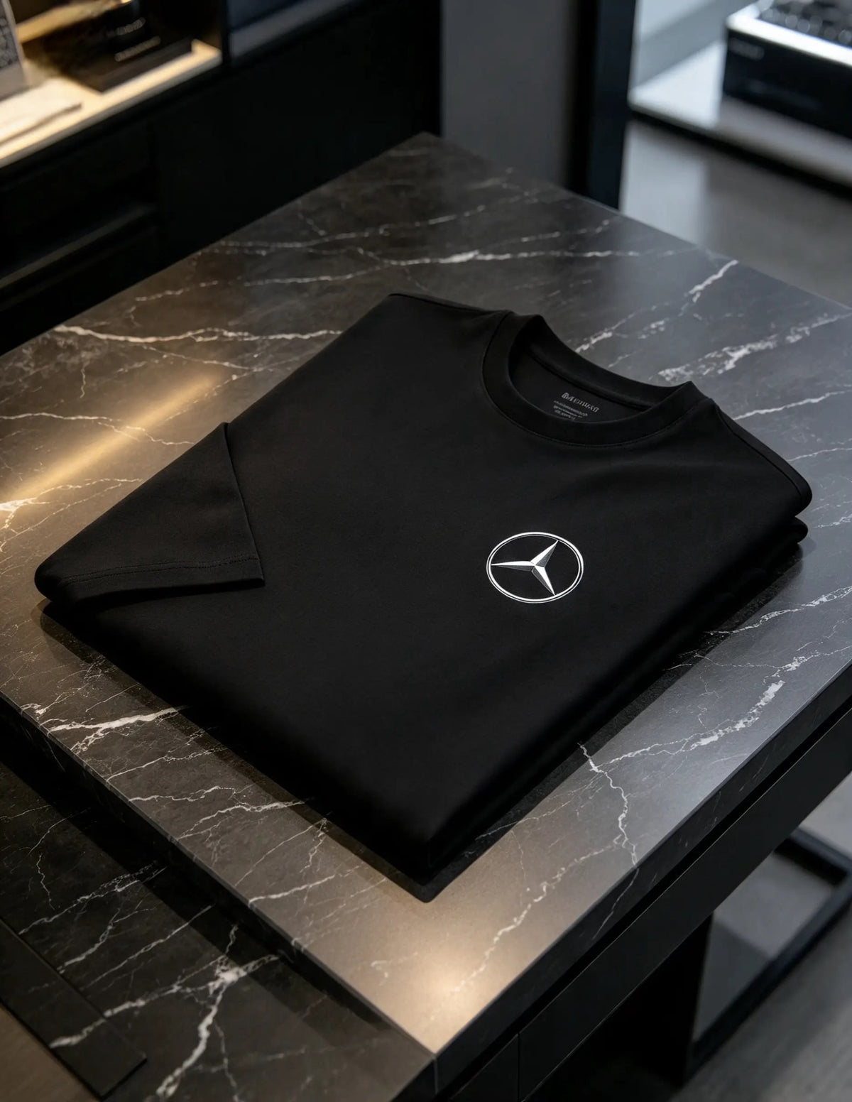 MERCEDES BENZ  LOGO PEITO