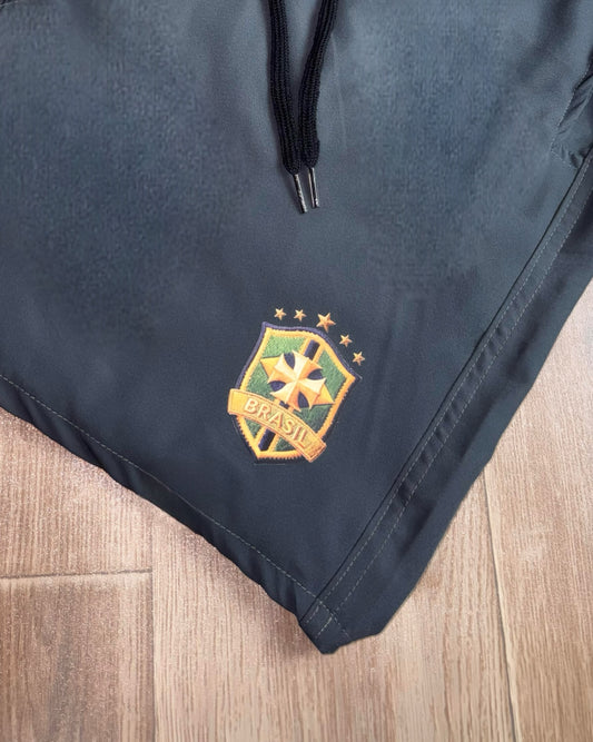 Short tactel chumbo BRASIL