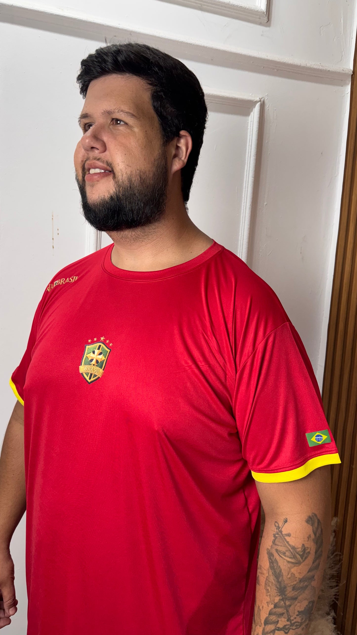 Camisa Brasil Vermelha