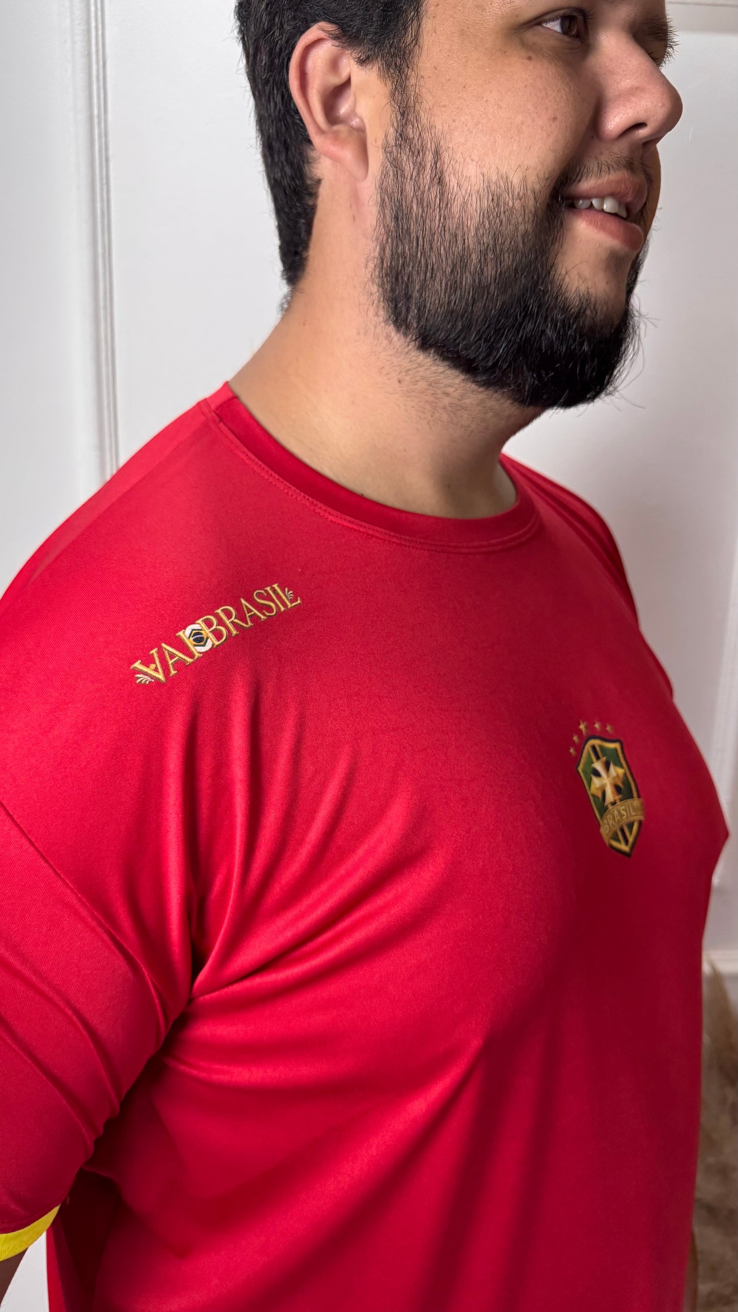 Camisa Brasil Vermelha