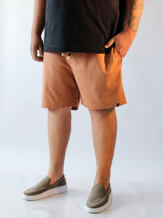 SHORT LINHO DOCE DE LEITE - PLUS SIZE