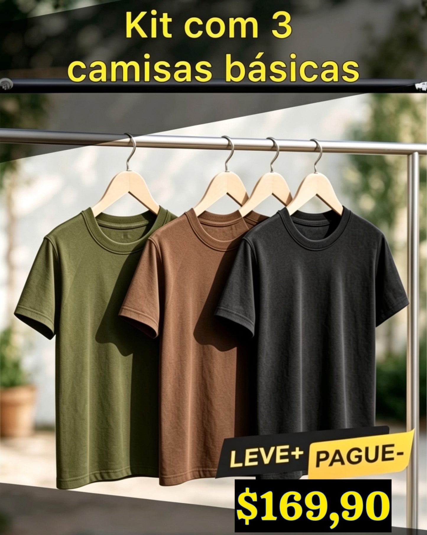 COMBO ESPECIAL - 3 BÁSICAS PLUS SIZE