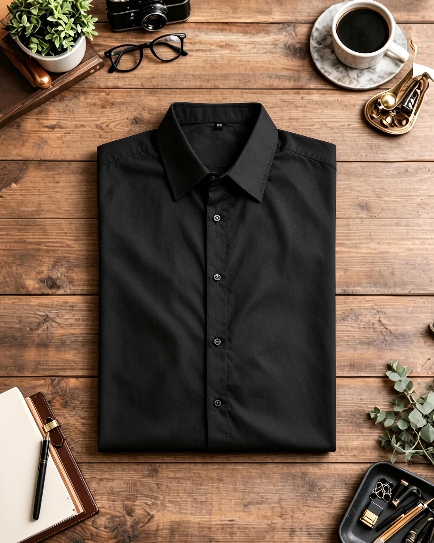 Camisa Social Titan - Preta
