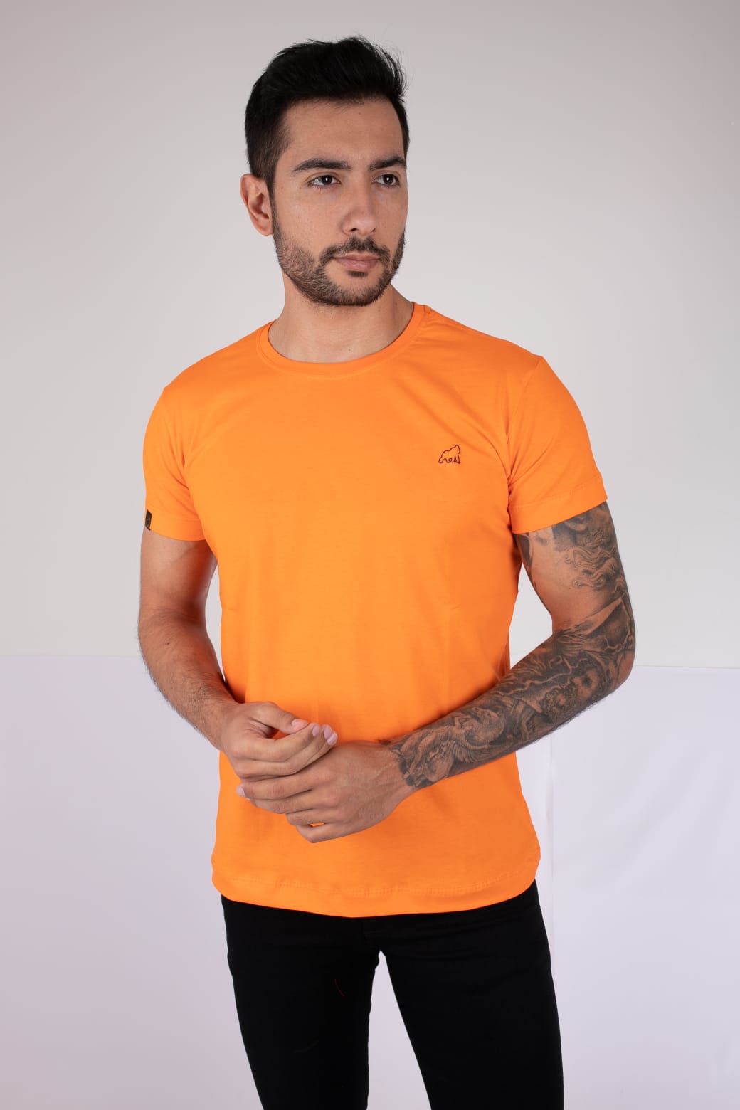 T-SHIRT BÁSICA LARANJA