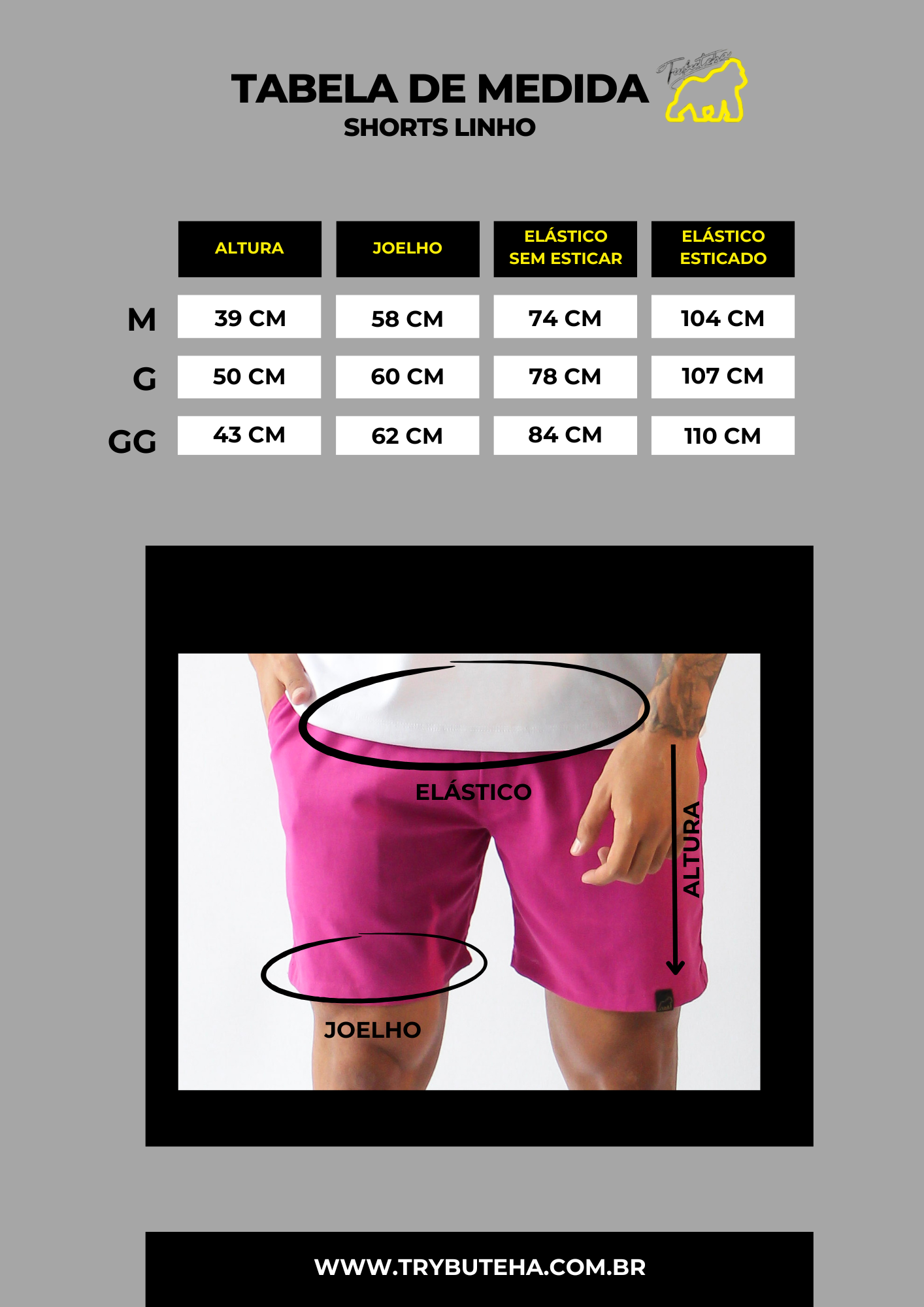 SHORT LINHO DOCE DE LEITE