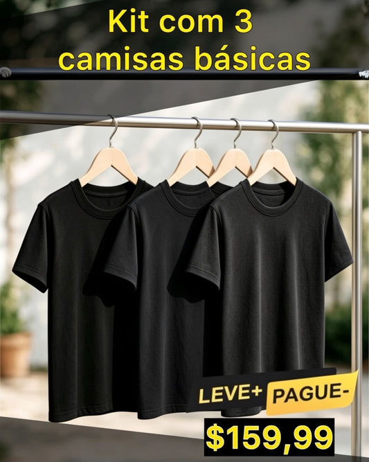 Combo especial-3 básicas plus size