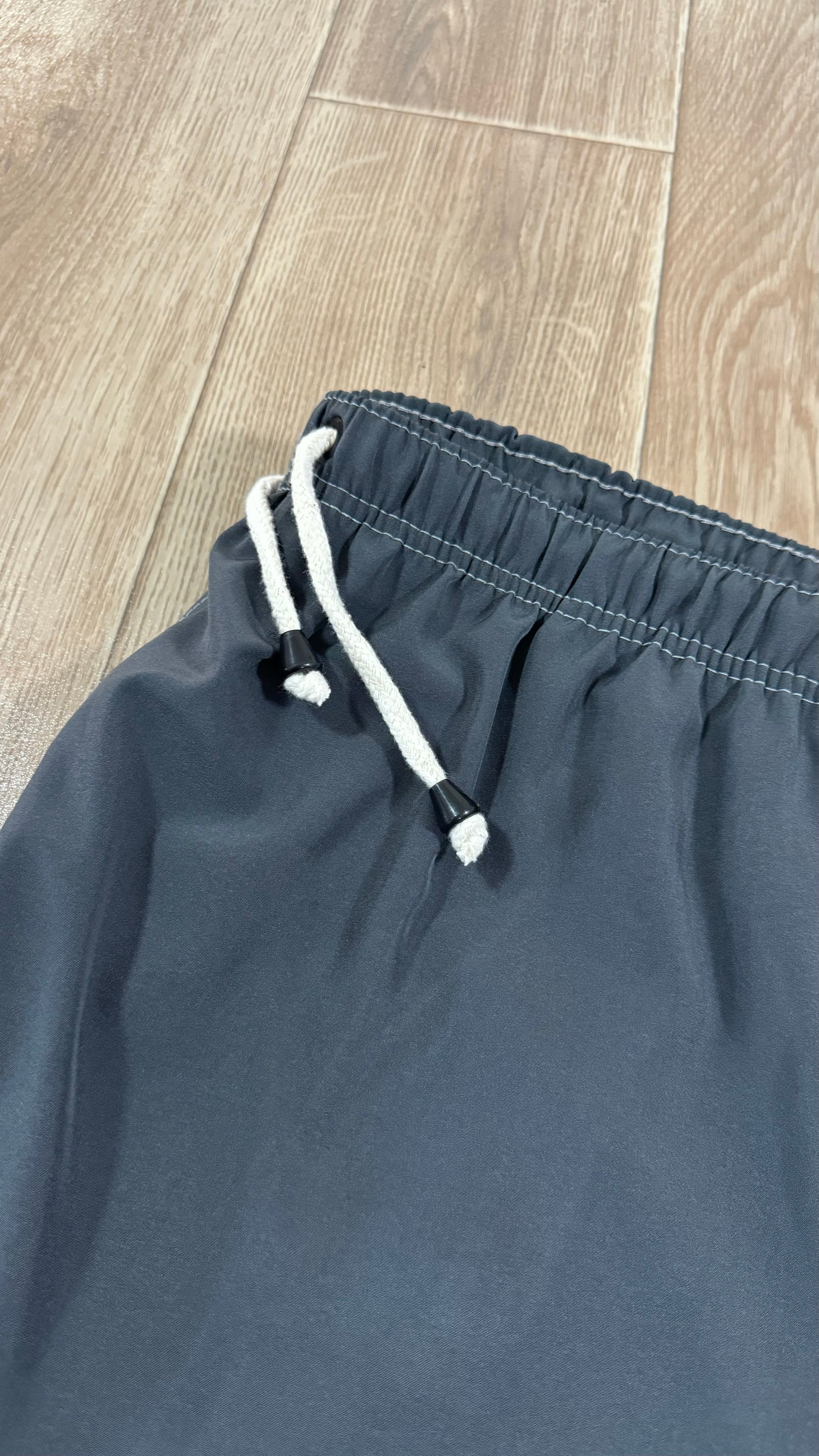 SHORT TACTEL CINZA PLUS SIZE