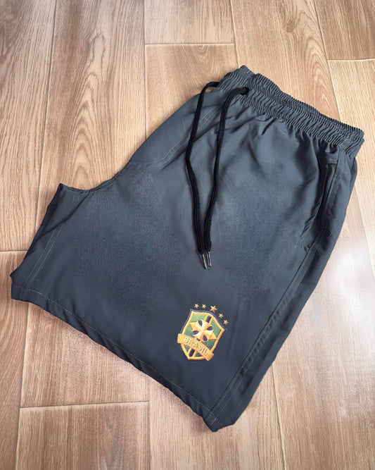 Short tactel chumbo BRASIL