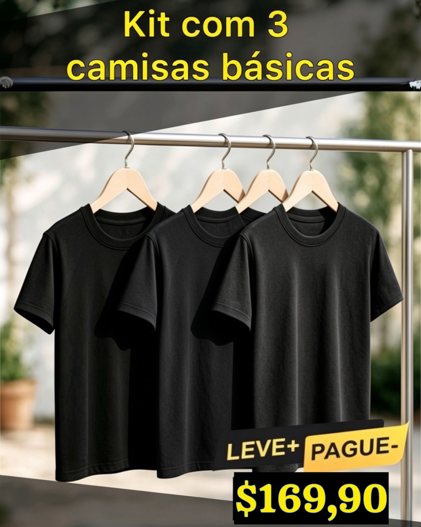 COMBO ESPECIAL - 3 BÁSICAS PLUS SIZE