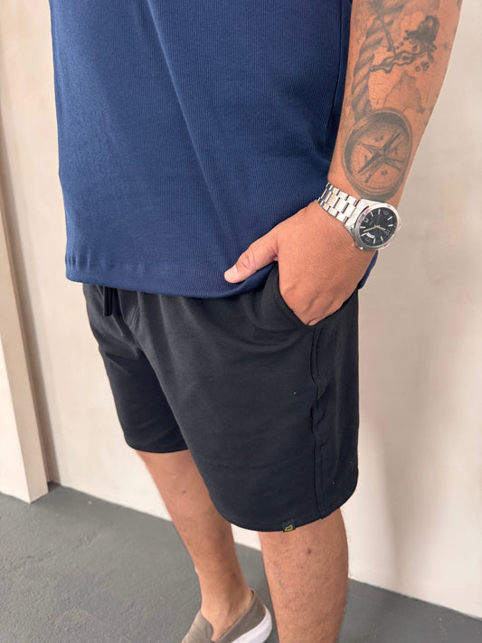 Short Moletinho Titan - Preto