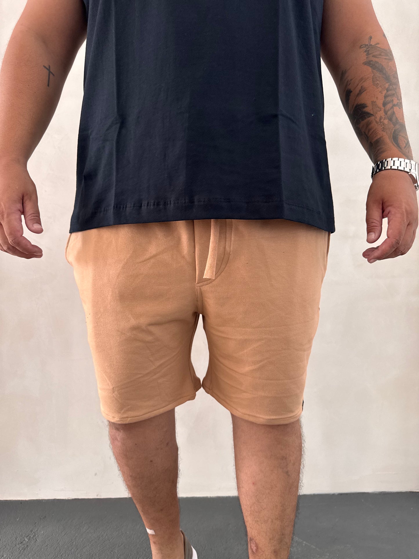 Short Moletinho Titan - Bege