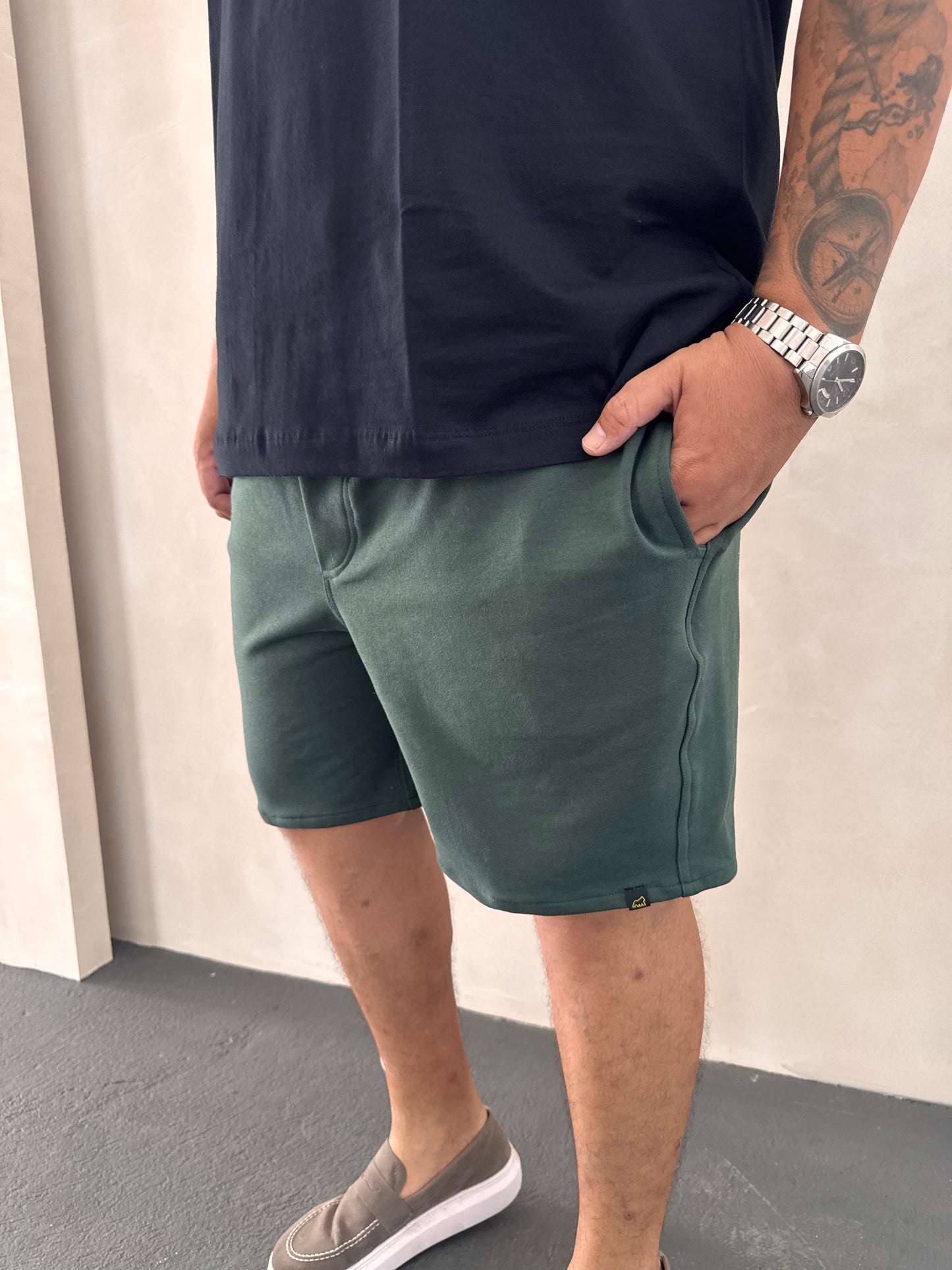 Short Moletinho Titan - Verde