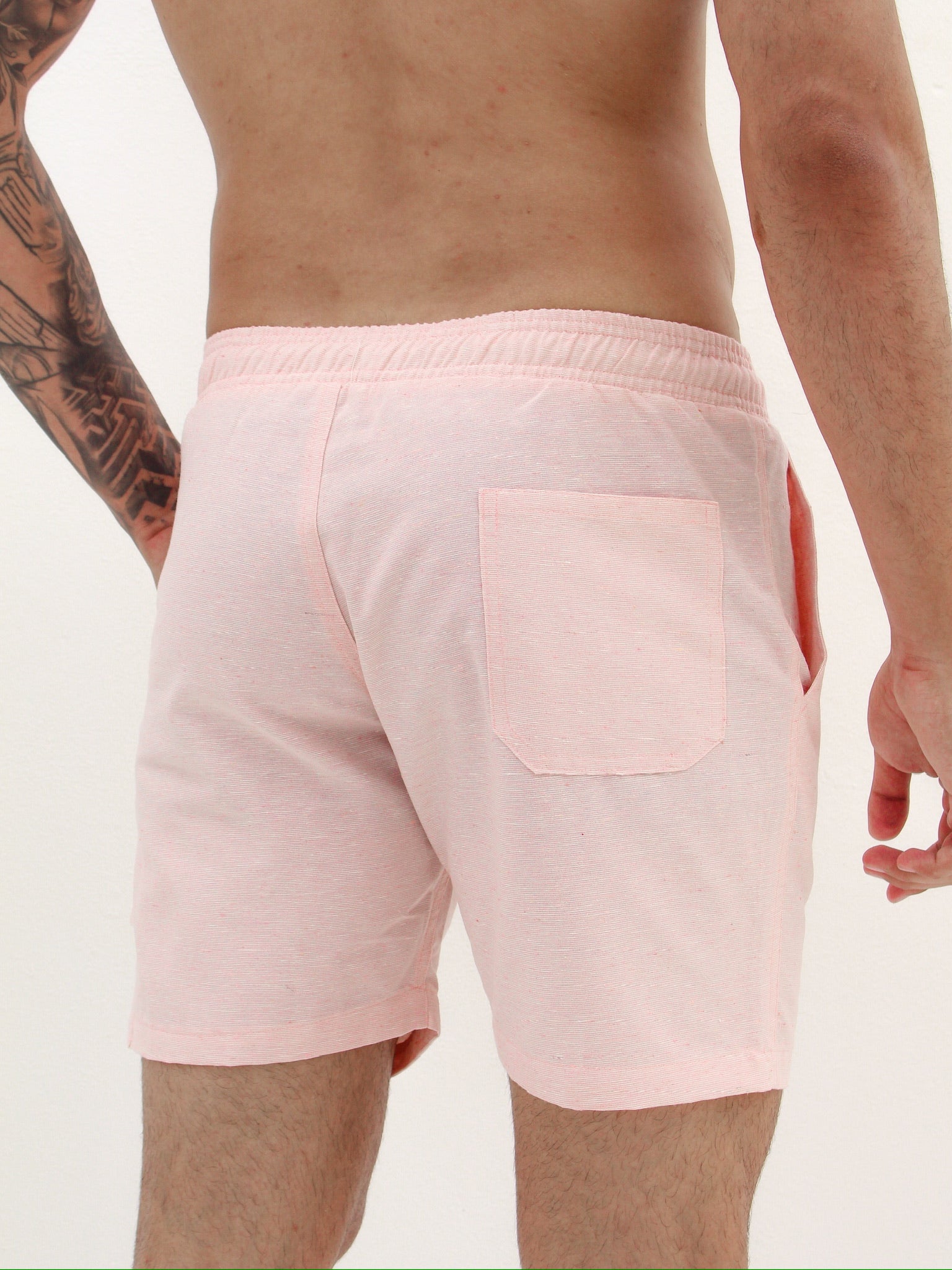 SHORT LINHO CARGO ROSA BEBÊ