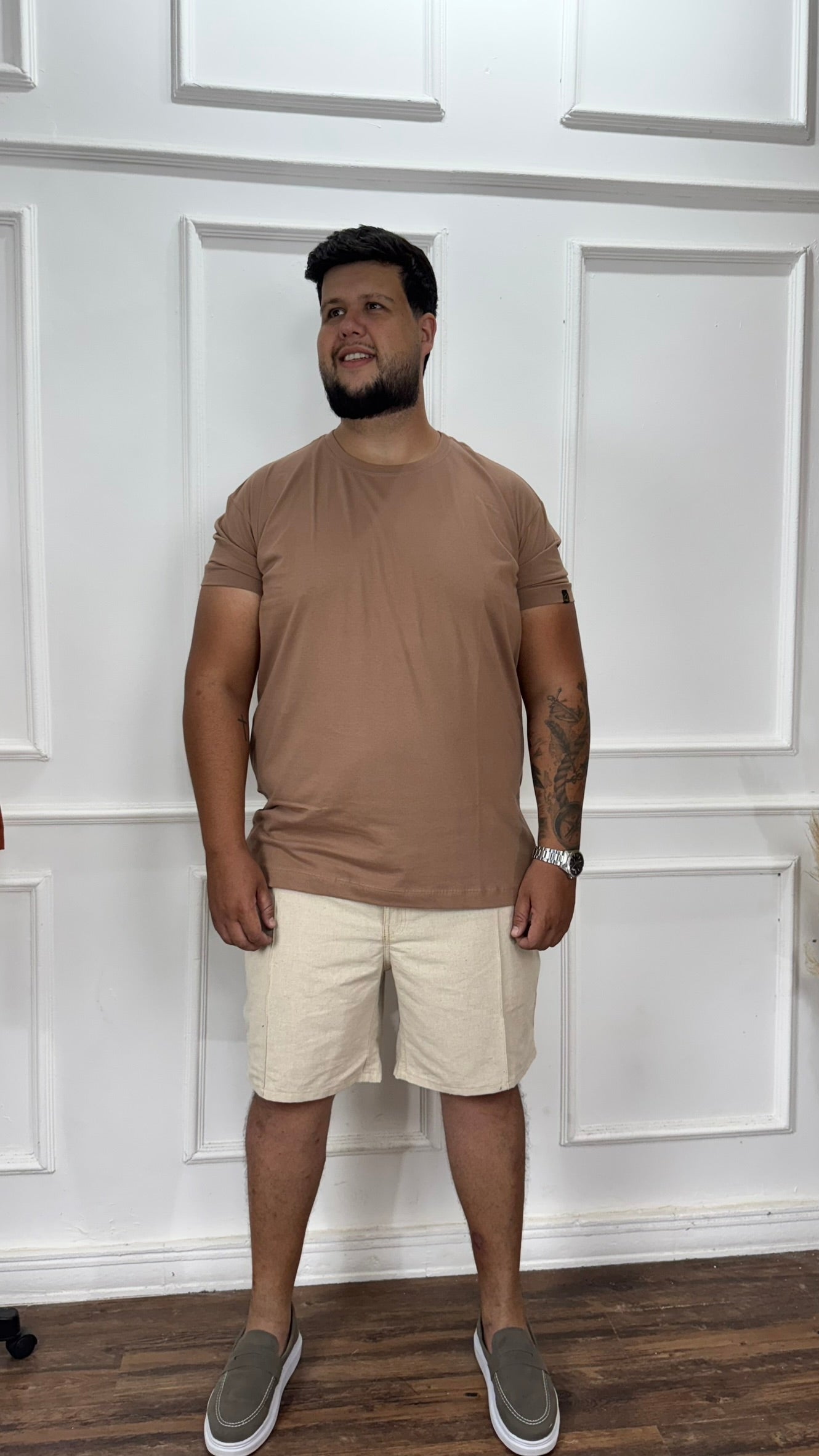 BERMUDA SOCIAL CRU - PLUS SIZE