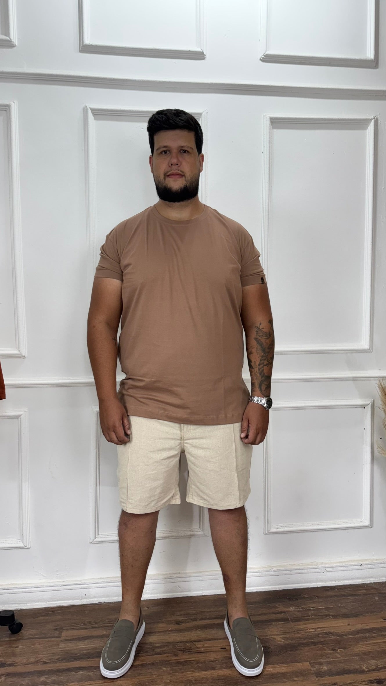 BERMUDA SOCIAL CRU - PLUS SIZE