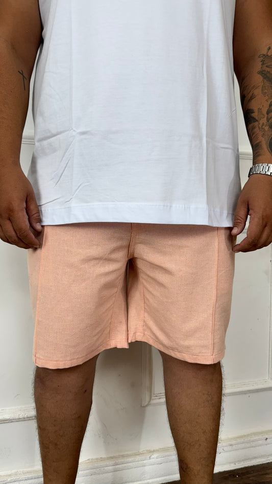 BERMUDA SOCIAL ROSA SALMÃO - PLUS SIZE