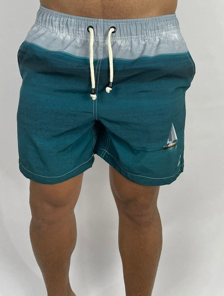 SHORT MAR AZUL