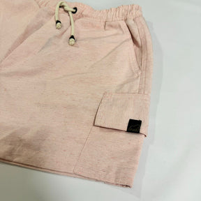 SHORT LINHO CARGO ROSA BEBÊ