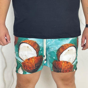 SHORT COCOS E MAR PLUS SIZE