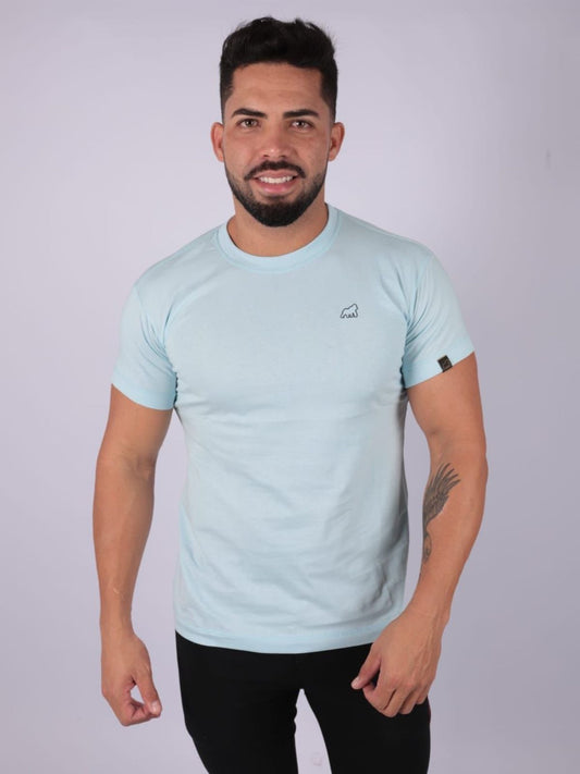 T-SHIRT BÁSICA AZUL CLARO