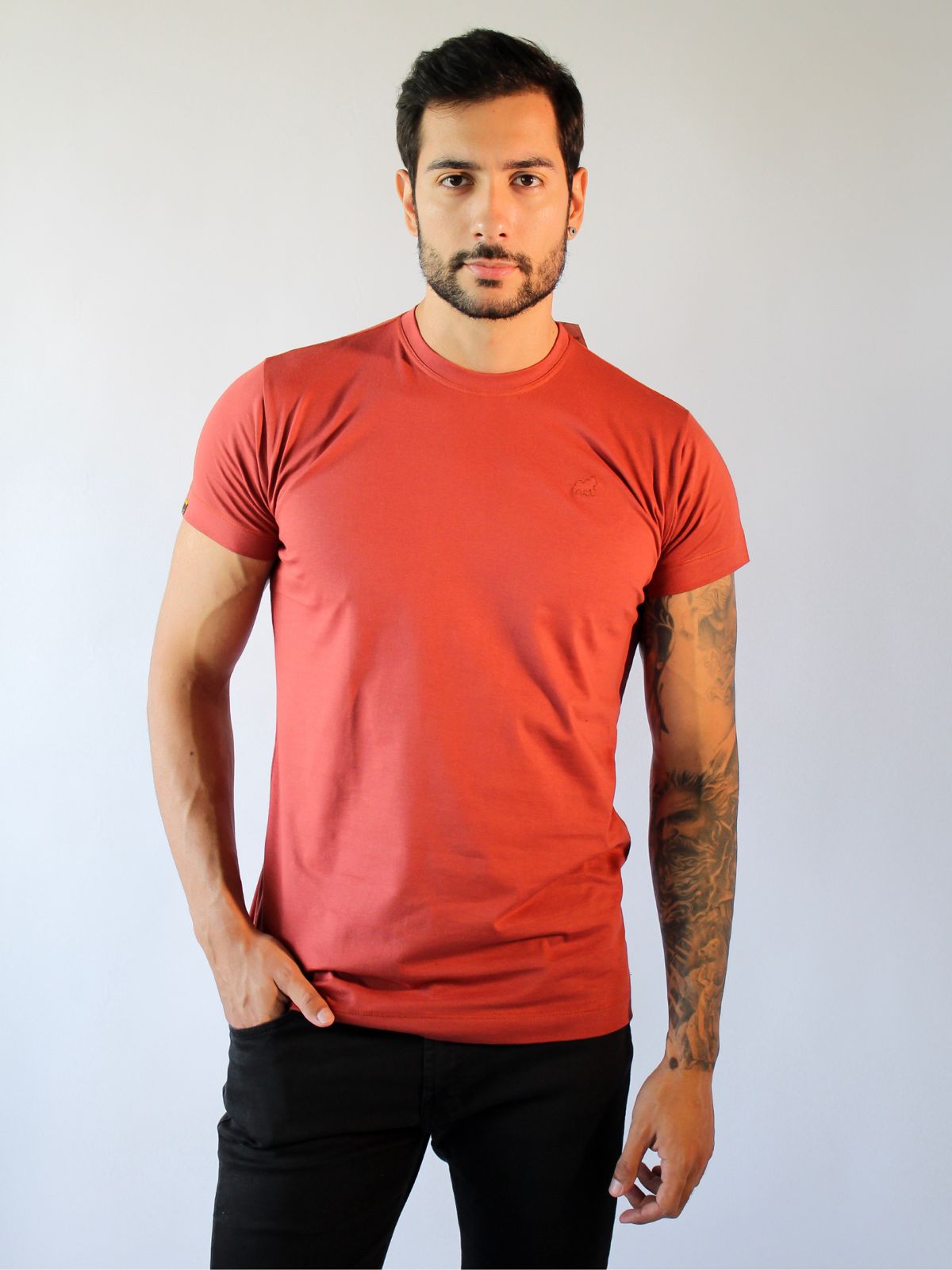 T-SHIRT BÁSICA TERRACOTA