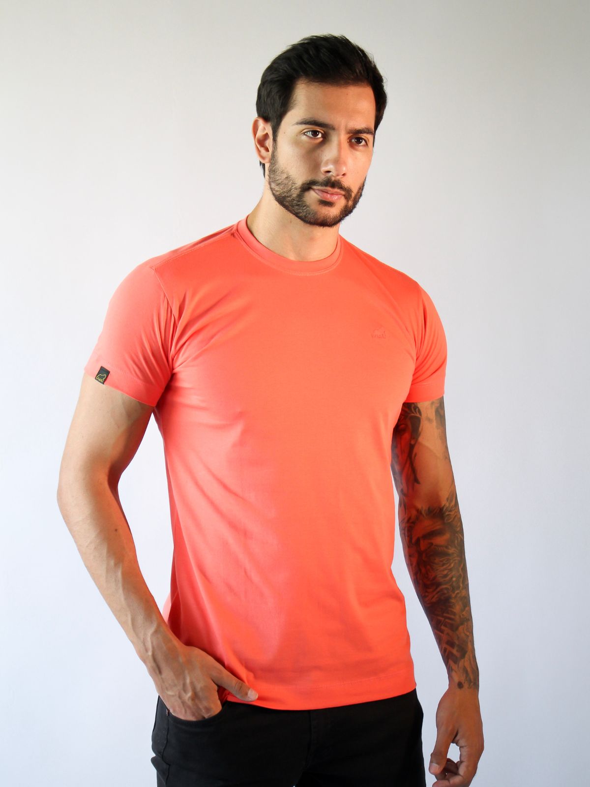T-SHIRT BÁSICA CORAL