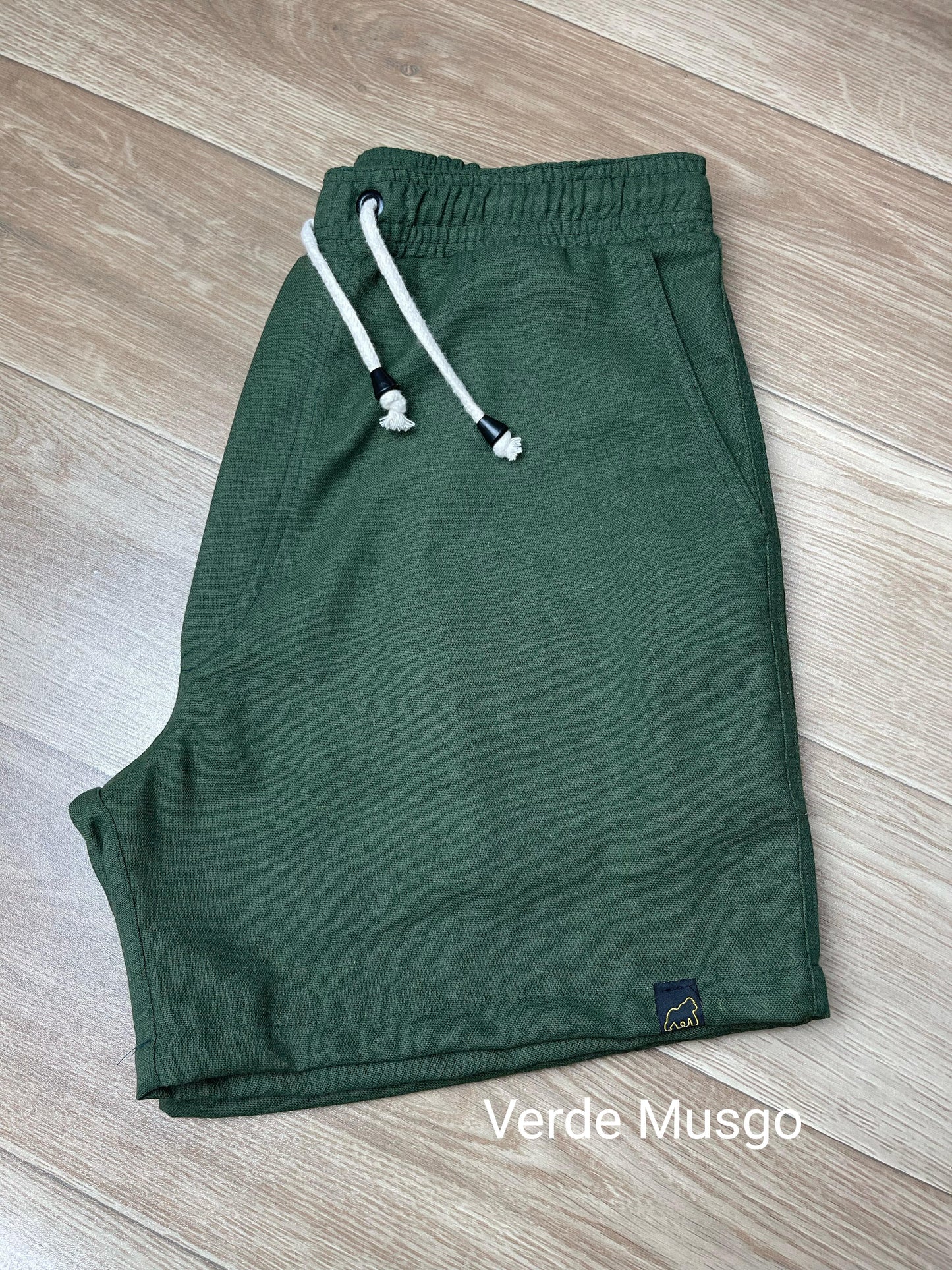 KIT 3 SHORTS DE LINHO CASUAL MASCULINO 179,90  - ESCOLHA AS CORES