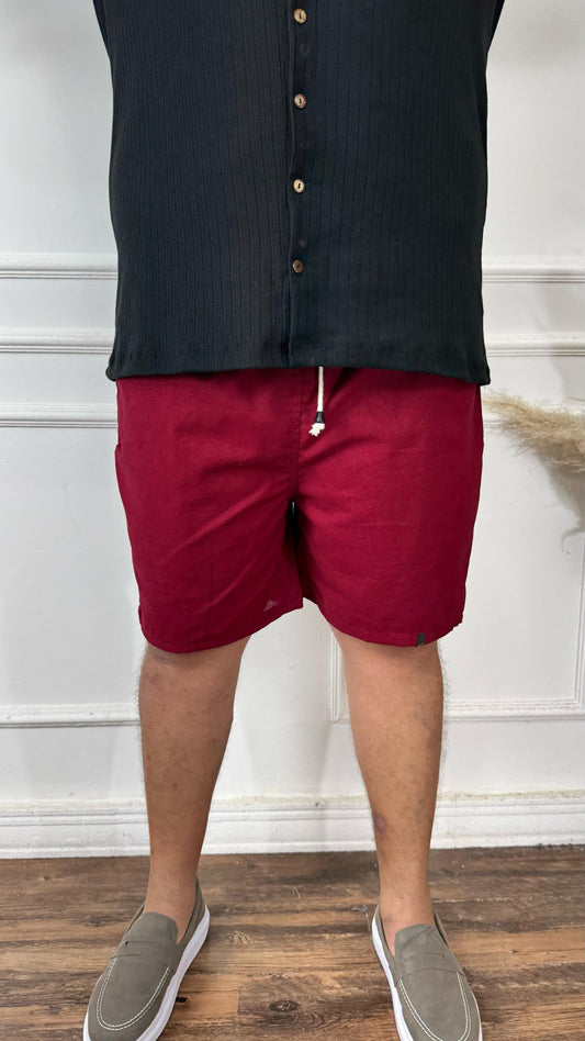 SHORT LINHO VINHO - PLUS SIZE