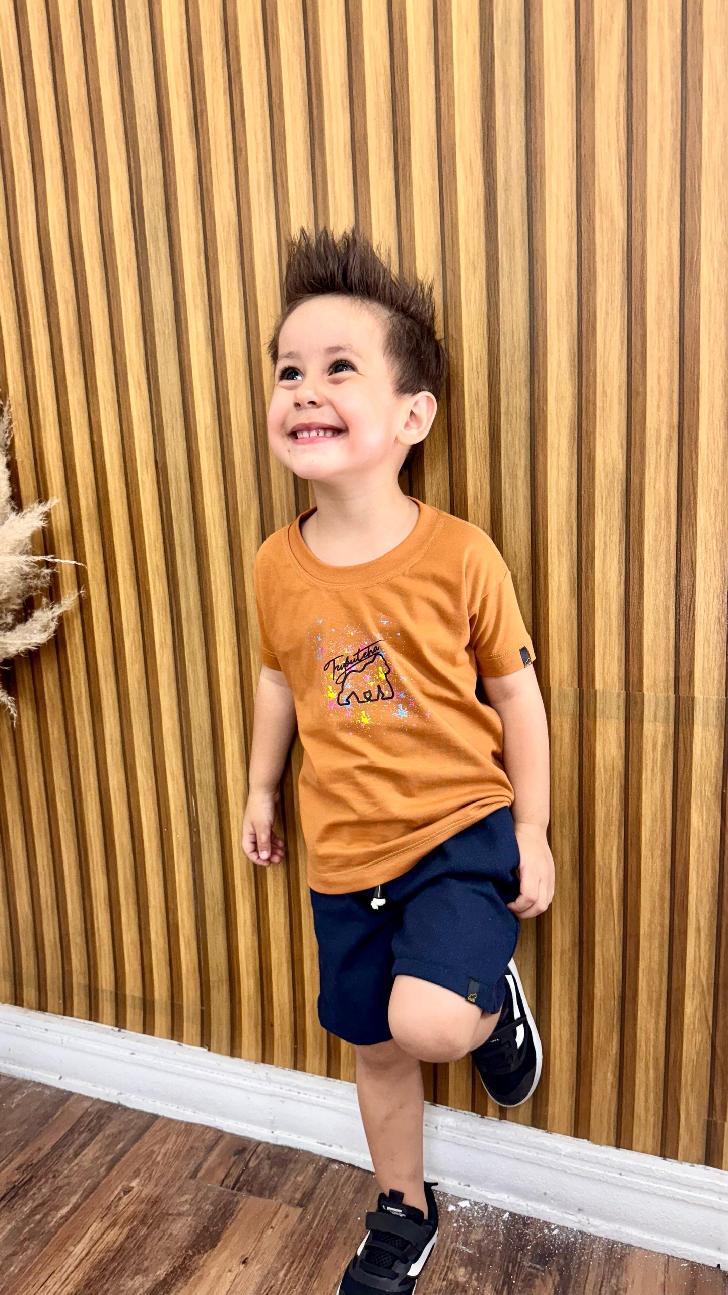 SHORT LINHO AZUL MARINHO KIDS