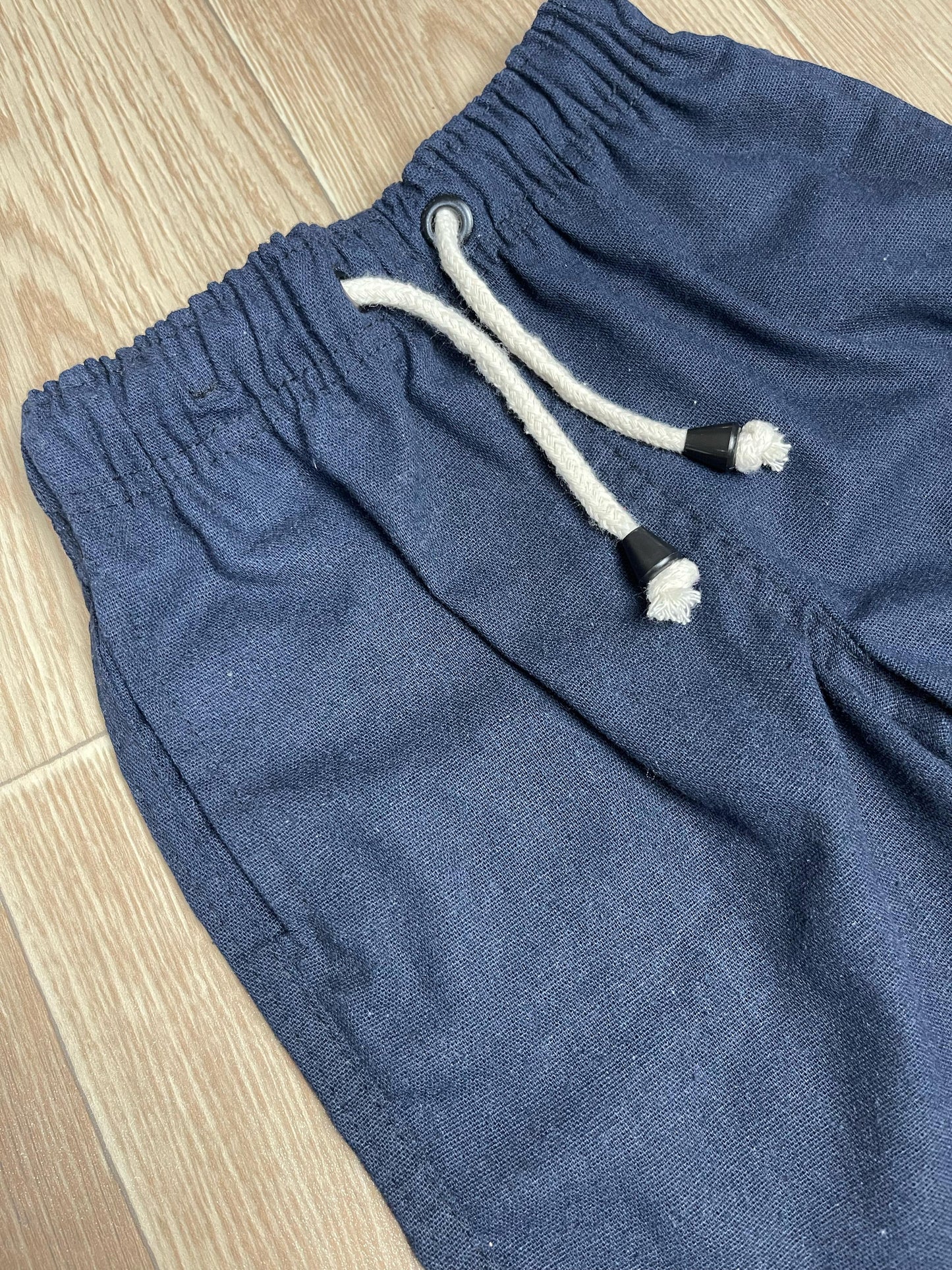 SHORT LINHO AZUL MARINHO KIDS